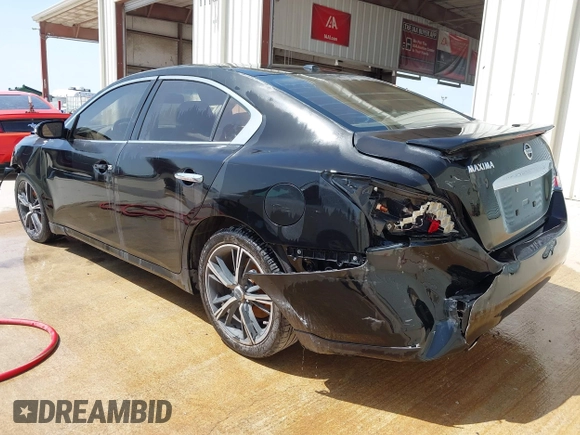 2012 Nissan Maxima SV with VIN 1N4AA5AP5CC813689, listed as a IAAI auction lot 42672220 with 169,540 mi miles and . Bid and sale history available at DreamBid. Image 3.