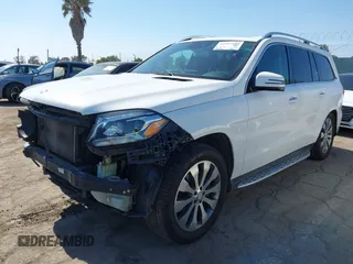 2017 Mercedes-Benz GLS 450 with VIN 4JGDF6EE5HA804884, listed as a IAAI auction lot 42357294 with 109,959 mi miles and . Bid and sale history available at DreamBid. Image 2.