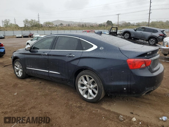2018 Chevrolet Impala Premier with VIN 2G1125S30J9149785, listed as a Copart auction lot 53865465 with 82,582 mi miles and Salvage Title. Bid and sale history available at DreamBid. Image 2.