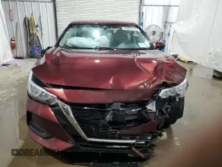 2022 Nissan Sentra SV with VIN 3N1AB8CV5NY236986, listed as a Copart auction lot 44025115 with 10,089 mi miles and Salvage Title. Bid and sale history available at carsss.com. Image 5.