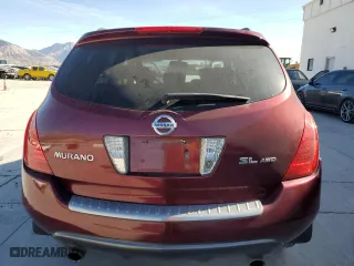 2006 Nissan Murano SE with VIN JN8AZ08W76W546209, listed as a Copart auction lot 74015114 with 201,431 mi miles and Salvage Title. Bid and sale history available at carsss.com. Image 6.
