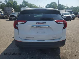 2024 GMC Terrain SLE with VIN 3GKALTEG2RL356229, listed as a Copart auction lot 63212875 with 16,784 mi miles and Salvage title. Bid and sale history available at DreamBid. Image 6.