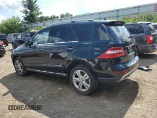 2015 Mercedes-Benz M 350 with VIN 4JGDA5HB5FA489317, listed as a Copart auction lot 80890724 with 161,376 mi miles and Clean Title. Bid and sale history available at DreamBid. Image 2.