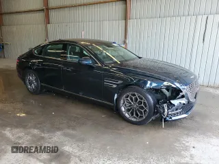 2023 Genesis G80 2.5T z VIN KMTGB4SC6PU178846, wystawiony jako Copart lot #54862135 z przebiegiem 9 673 mil mil oraz Szkoda całkowita • Salvage title. Historia ofert i sprzedaży dostępna na DreamBid. Obrazek 4.
