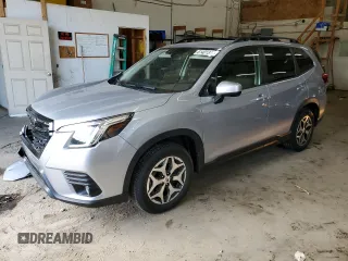 2022 Subaru Forester Premium with VIN JF2SKAEC8NH449156, listed as a Copart auction lot 61401375 with 53,919 mi miles and Salvage title. Bid and sale history available at DreamBid. Image 1.