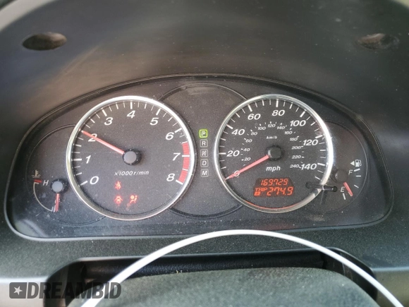 2008 Mazda 6 i Sport VE with VIN 1YVHP80C085M46018, listed as a Copart auction lot 52190595 with 169,729 mi miles and Salvage Title. Bid and sale history available at carsss.com. Image 9.