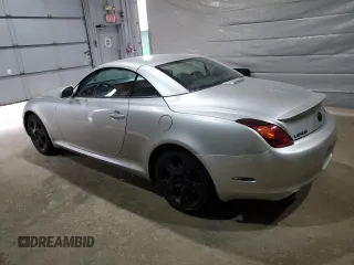 2002 Lexus SC 430 z VIN JTHFN48Y720034550, wystawiony jako Copart lot #64511535 z przebiegiem 206 408 mil mil oraz Czysty tytuł • Clean title. Historia ofert i sprzedaży dostępna na DreamBid. Obrazek 2.