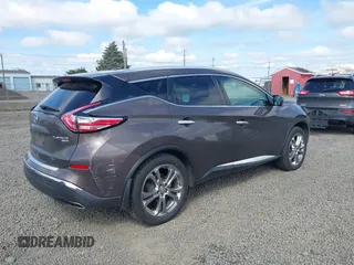 2016 Nissan Murano S z VIN 5N1AZ2MH1GN126009, wystawiony jako IAAI lot #42317308 z przebiegiem 95 820 mil mil oraz . Historia ofert i sprzedaży dostępna na DreamBid. Obrazek 4.