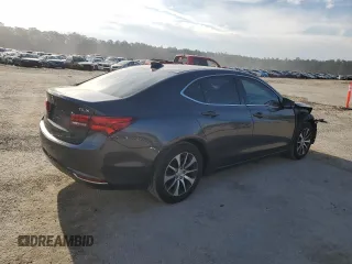 2016 Acura TLX with VIN 19UUB1F39GA006985, listed as a Copart auction lot 45708095 with 144,251 mi miles and Salvage Title. Bid and sale history available at carsss.com. Image 3.