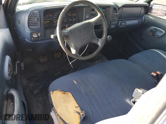 1997 Chevrolet Silverado 1500 with VIN 2GCEC19W3V1128626, listed as a Copart auction lot 82430274 with 187,754 mi miles and Salvage Title. Bid and sale history available at carsss.com. Image 8.
