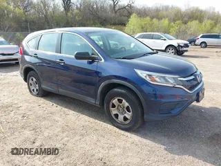 2015 Honda CR-V LX z VIN 3CZRM3H33FG713680, wystawiony jako IAAI lot #42110552 z przebiegiem 117 208 mil mil oraz . Historia ofert i sprzedaży dostępna na DreamBid. Obrazek 1.