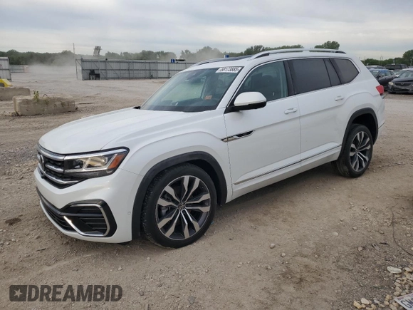 2023 Volkswagen Atlas SEL Premium R-Line с VIN 1V2FR2CA9PC503100, выставлен на аукционе Copart как лот 58173885 с пробегом 43 016 миль миль и Списание • Salvage title. История ставок и продаж доступна на DreamBid. Изображение 1.