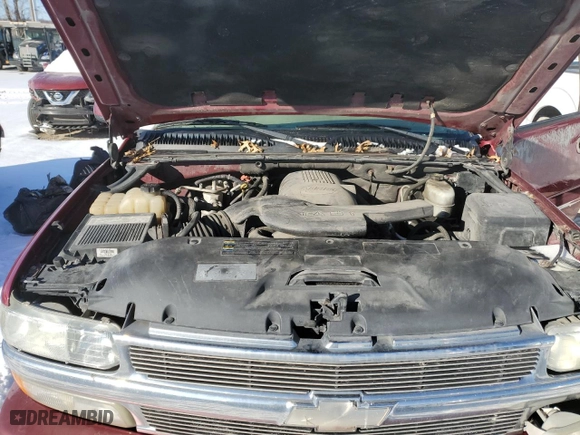 2004 Chevrolet Tahoe LT with VIN 1GNEK13Z34R242614, listed as a Copart auction lot 45145475 with 281,966 mi miles and Salvage Title. Bid and sale history available at carsss.com. Image 13.