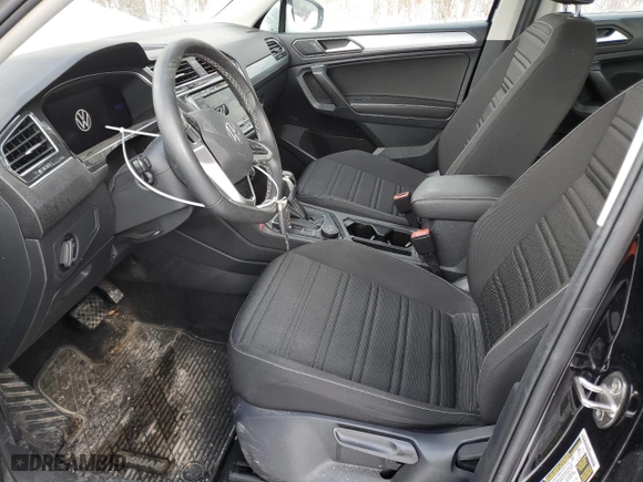 2022 Volkswagen Tiguan S with VIN 3VV0B7AX5NM132255, listed as a Copart auction lot 43942605 with 90,460 mi miles and Clean Title. Bid and sale history available at carsss.com. Image 7.