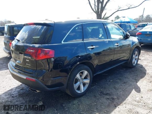 2013 Acura MDX Tech Pkg with VIN 2HNYD2H34DH505388, listed as a IAAI auction lot 41978423 with 122,816 mi miles. Bid and sale history available at carsss.com. Image 4.