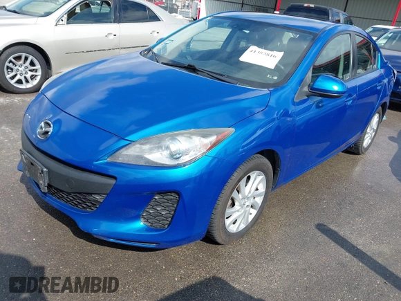 2012 Mazda 3 i Grand Touring with VIN JM1BL1W78C1668363, listed as a IAAI auction lot 41485816 with 190,522 mi miles and . Bid and sale history available at DreamBid. Image 17.