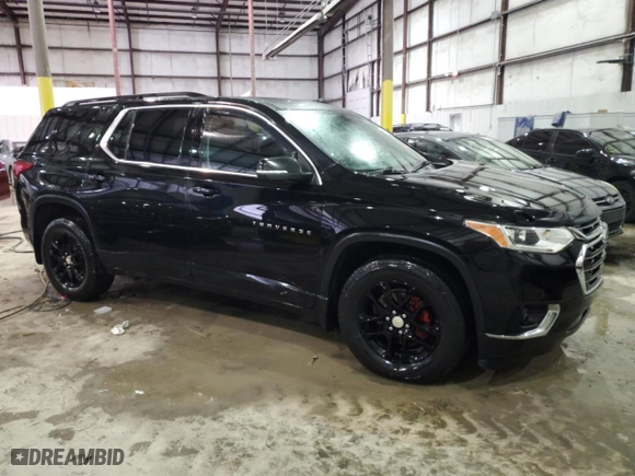 2021 Chevrolet Traverse LT Cloth with VIN 1GNEVGKW0MJ206749, listed as a Copart auction lot 45691765 with 62,539 mi miles and Salvage Title. Bid and sale history available at carsss.com. Image 4.