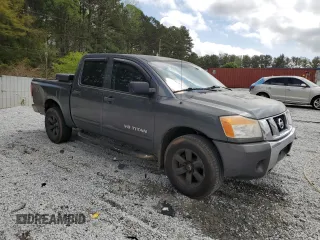 2010 Nissan Titan XE with VIN 1N6BA0EJ1AN312188, listed as a Copart auction lot 50984505 with 391,186 mi miles and Salvage Title. Bid and sale history available at carsss.com. Image 4.