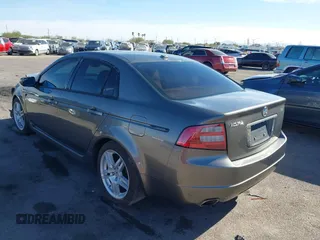 2008 Acura TL with VIN 19UUA66268A008704, listed as a IAAI auction lot 40993808 with 139,654 mi miles. Bid and sale history available at carsss.com. Image 3.