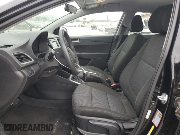 2022 Hyundai Accent SE with VIN 3KPC24A63NE174189, listed as a Copart auction lot 53301405 with 78,844 mi miles and Clean Title. Bid and sale history available at carsss.com. Image 7.