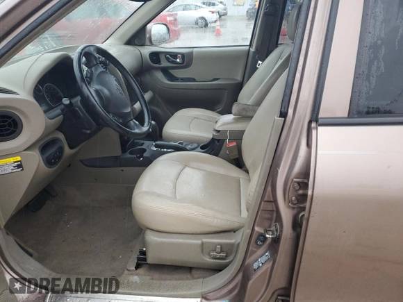 2005 Hyundai Santa Fe GLS with VIN KM8SC73EX5U001216, listed as a Copart auction lot 72630284 with 0 mi miles and Salvage Title. Bid and sale history available at carsss.com. Image 7.