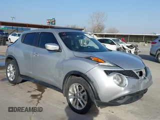 2015 Nissan Juke Nismo z VIN JN8AF5MR8FT503389, wystawiony jako IAAI lot #41825881 z przebiegiem 117 155 mil mil oraz . Historia ofert i sprzedaży dostępna na DreamBid. Obrazek 1.