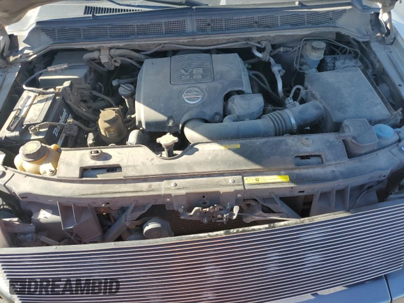 2008 Nissan Titan XE with VIN 1N6AA07D38N301724, listed as a Copart auction lot 58426715 with 211,005 mi miles and Salvage title. Bid and sale history available at DreamBid. Image 11.