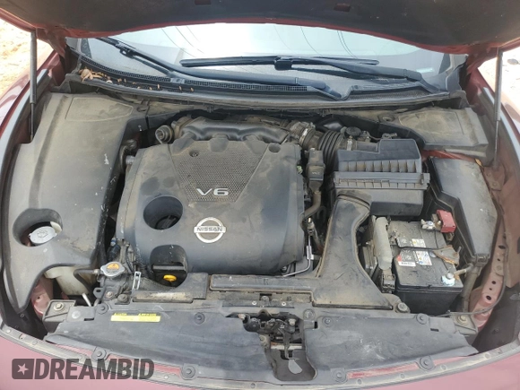 2013 Nissan Maxima SV with VIN 1N4AA5APXDC844535, listed as a Copart auction lot 59516355 with 215,897 mi miles and Salvage title. Bid and sale history available at DreamBid. Image 11.