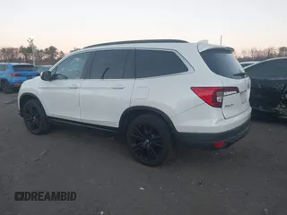 2022 Honda Pilot Special Edition with VIN 5FNYF6H23NB082020, listed as a IAAI auction lot 41263792 with 61,061 mi miles. Bid and sale history available at carsss.com. Image 3.