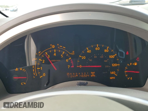 2005 Infiniti QX56 with VIN 5N3AA08C85N803975, listed as a Copart auction lot 51821625 with 146,924 mi miles and Salvage Title. Bid and sale history available at DreamBid. Image 9.