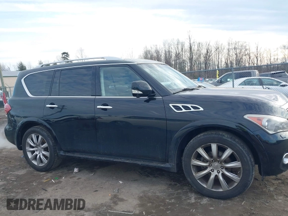 2013 Infiniti QX56 with VIN JN8AZ2NC8D9330158, listed as a IAAI auction lot 41612916 with 124,346 mi miles and . Bid and sale history available at DreamBid. Image 13.
