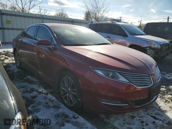 2013 Lincoln MKZ with VIN 3LN6L2J9XDR812823, listed as a Copart auction lot 42560545 with 106,216 mi miles and Salvage Title. Bid and sale history available at DreamBid. Image 4.