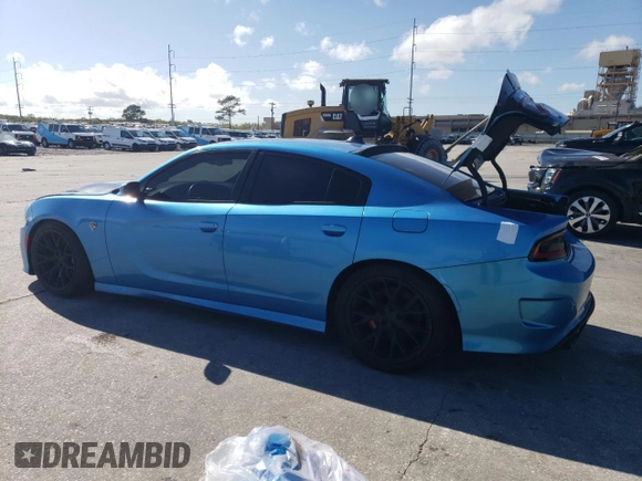 2015 Dodge Charger SRT Hellcat z VIN 2C3CDXL98FH836328, wystawiony jako Copart lot #50473255 z przebiegiem 38 821 mil mil oraz Czysty tytuł • Clean title. Historia ofert i sprzedaży dostępna na DreamBid. Obrazek 2.