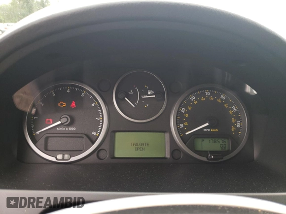 2009 Land Rover LR2 HSE with VIN SALFT24N89H147709, listed as a Copart auction lot 63833125 with 178,576 mi miles and Salvage title. Bid and sale history available at DreamBid. Image 9.