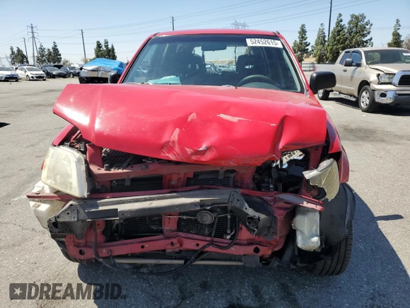 2001 Honda CR-V LX with VIN JHLRD28481S015286, listed as a Copart auction lot 52452615 with 181,830 mi miles and Salvage Title. Bid and sale history available at carsss.com. Image 5.