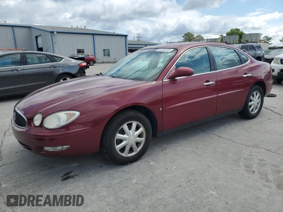 2006 Buick LaCrosse CX with VIN 2G4WC552761199047, listed as a Copart auction lot 58769235 with 166,192 mi miles and Clean title. Bid and sale history available at DreamBid. Image 1.