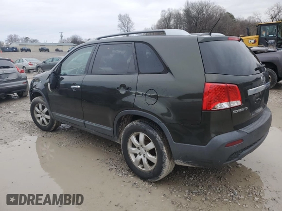 2011 Kia Sorento LX with VIN 5XYKT4A1XBG111070, listed as a Copart auction lot 44599665 with 140,604 mi miles and Clean Title. Bid and sale history available at DreamBid. Image 2.