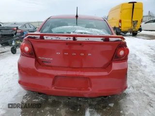 2012 Dodge Avenger SXT Plus with VIN 1C3CDZEG6CN151562, listed as a Copart auction lot 41575435 with 134,981 mi miles and Salvage Title. Bid and sale history available at carsss.com. Image 6.