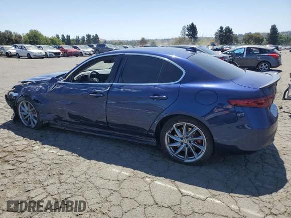 2019 Alfa Romeo Giulia с VIN ZARFAMAN3K7600293, выставлен на аукционе Copart как лот 59115595 с пробегом 66 261 миль миль и Списание • Salvage title. История ставок и продаж доступна на DreamBid. Изображение 2.