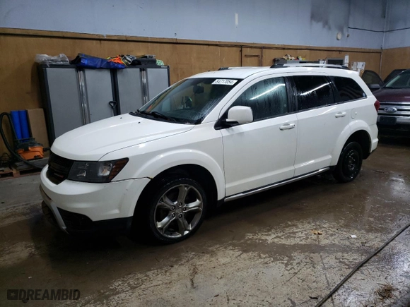 2017 Dodge Journey Crossroad with VIN 3C4PDDGG9HT553452, listed as a Copart auction lot 84717054 with NaN miles and Clean Title. Bid and sale history available at carsss.com. Image 1.