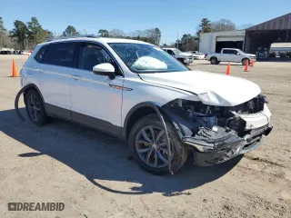2022 Volkswagen Tiguan SE with VIN 3VV3B7AX6NM014132, listed as a Copart auction lot 47386675 with 0 mi miles and Salvage Title. Bid and sale history available at carsss.com. Image 4.