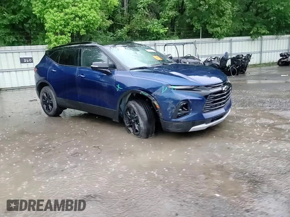 2022 Chevrolet Blazer LT z VIN 3GNKBDRS9NS148718, wystawiony jako Copart lot #55735945 z przebiegiem 21 564 mil mil oraz Szkoda całkowita • Salvage title. Historia ofert i sprzedaży dostępna na DreamBid. Obrazek 14.