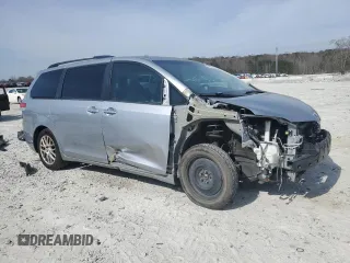 2011 Toyota Sienna XLE AAS with VIN 5TDYK3DC5BS151905, listed as a Copart auction lot 89310285 with 181,859 mi miles and Salvage Title. Bid and sale history available at carsss.com. Image 4.
