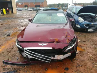 2016 Hyundai Genesis 3.8L with VIN KMHGN4JE7GU106946, listed as a IAAI auction lot 40809364 with 91,788 mi miles. Bid and sale history available at carsss.com. Image 11.