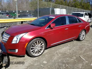 2013 Cadillac XTS Platinum with VIN 2G61V5S35D9133149, listed as a Copart auction lot 48222235 with 158,112 mi miles and Salvage Title. Bid and sale history available at carsss.com. Image 1.