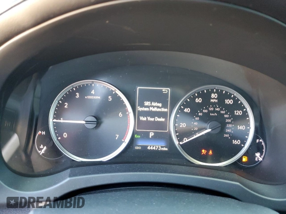 2021 Lexus IS with VIN JTHCA1D22M5114522, listed as a Copart auction lot 50069565 with 44,473 mi miles and Salvage Title. Bid and sale history available at carsss.com. Image 9.