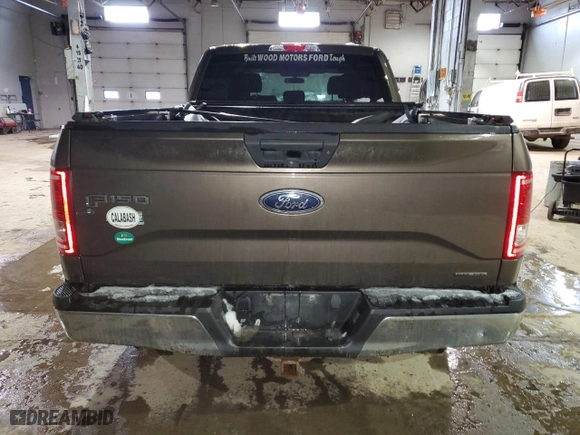 2016 Ford F-150 XLT with VIN 1FTFW1EF1GFD44584, listed as a Copart auction lot 50331585 with 170,234 mi miles and Salvage Title. Bid and sale history available at carsss.com. Image 6.