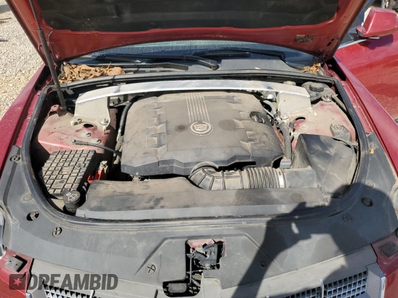 2010 Cadillac CTS Luxury with VIN 1G6DE5EG6A0130701, listed as a Copart auction lot 49847435 with Not Provided miles and Salvage Title. Bid and sale history available at carsss.com. Image 12.