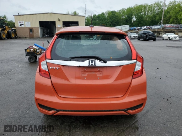 2018 Honda Fit EX with VIN 3HGGK5H81JM705759, listed as a Copart auction lot 58015445 with 37,990 mi miles and Salvage title. Bid and sale history available at DreamBid. Image 6.