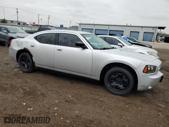 2009 Dodge Charger SE with VIN 2B3KA43V69H597265, listed as a Copart auction lot 81051594 with 0 mi miles and Salvage Title. Bid and sale history available at carsss.com. Image 4.